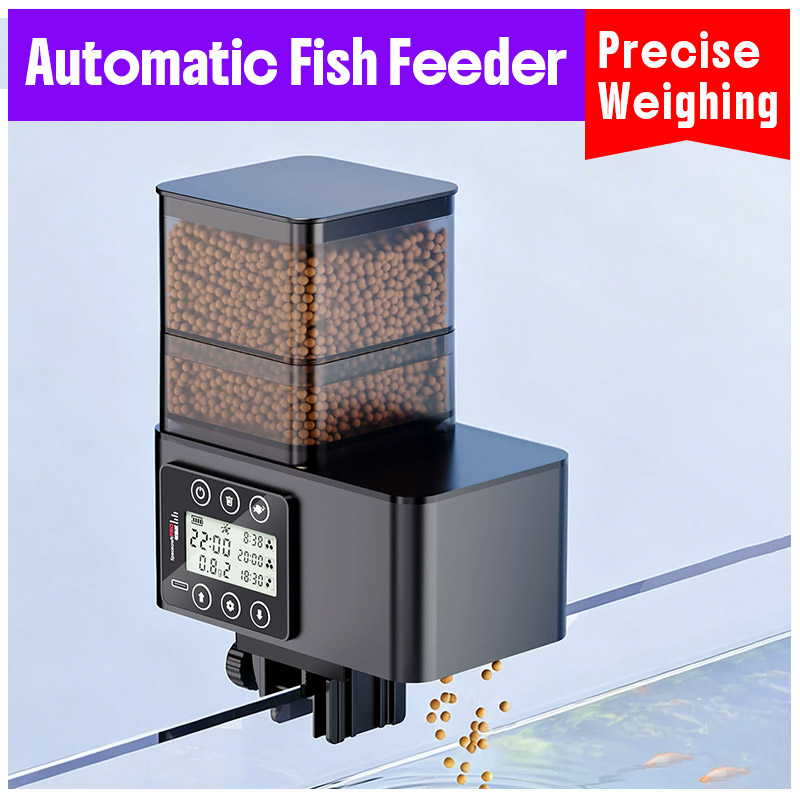 Aquarium Fish Auto Feeder - Inteligentny, precyzyjny podajnik karmy dla ryb