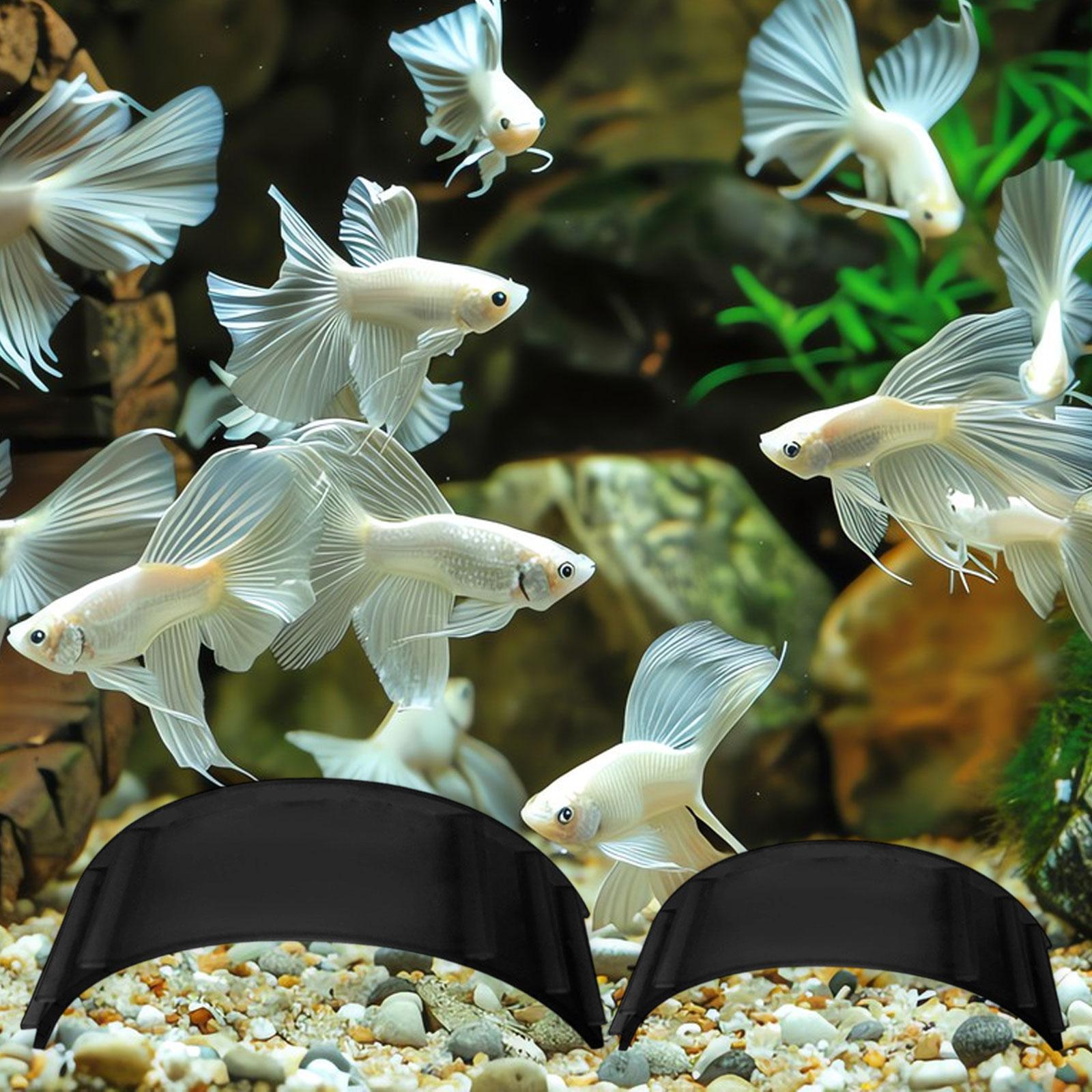 Aquarium Fish Hide - 2 sztuki podwodnych tuneli do akwarium,