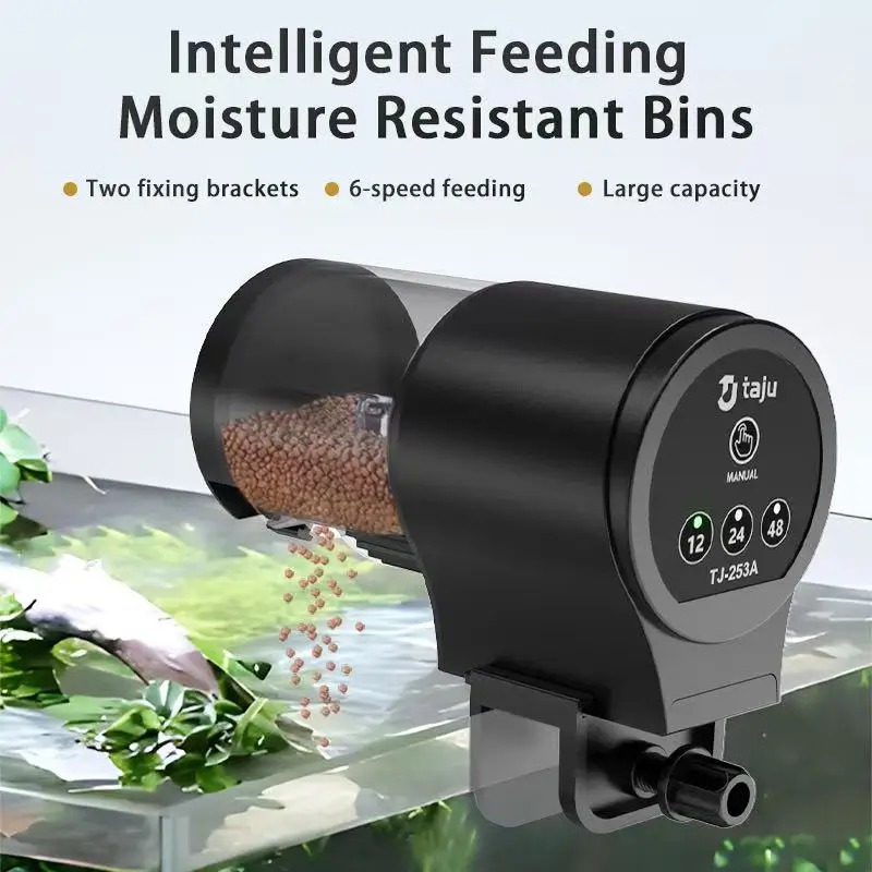 Aquarium Fish Auto Feeder - Automatyczny podajnik karmy do akwarium, inteligentny
