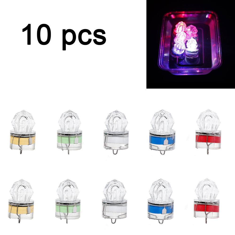 Aquarium Fish Diseases - 10-częściowa lampa wędkarska LED podwodna lampa