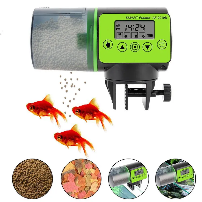 Aquarium Fish Auto Feeder - Automatyczny podajnik karmy do akwarium, inteligentny