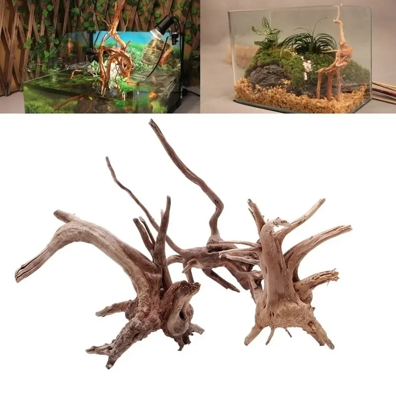 Naturalne drzewo pnia Driftwoo – Aquarium Fish Tank Price recenzja i cena