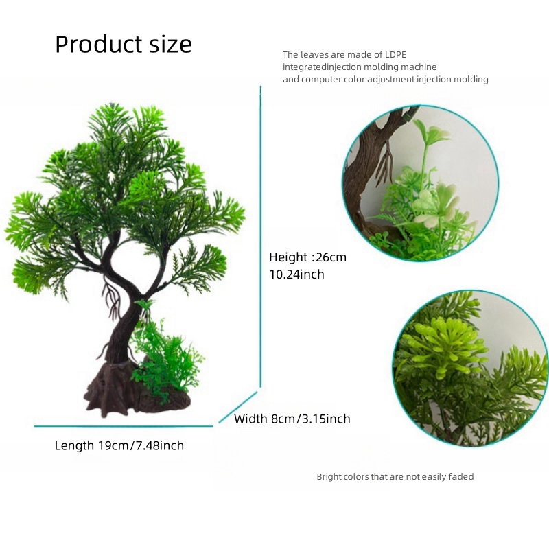 Akwarium DIY sztuczne akwarium – Aquarium Fish Tank Price recenzja i cena