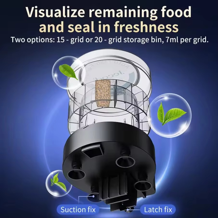 Automatyczny podajnik karmy do – Aquarium Fish Auto Feeder recenzja i cena