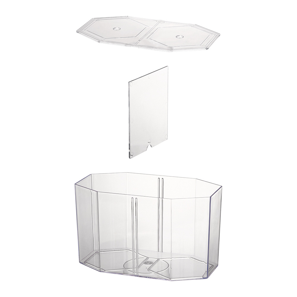 Akrylowe dwupoziomowe akwarium – Aquarium Goldfish recenzja i cena