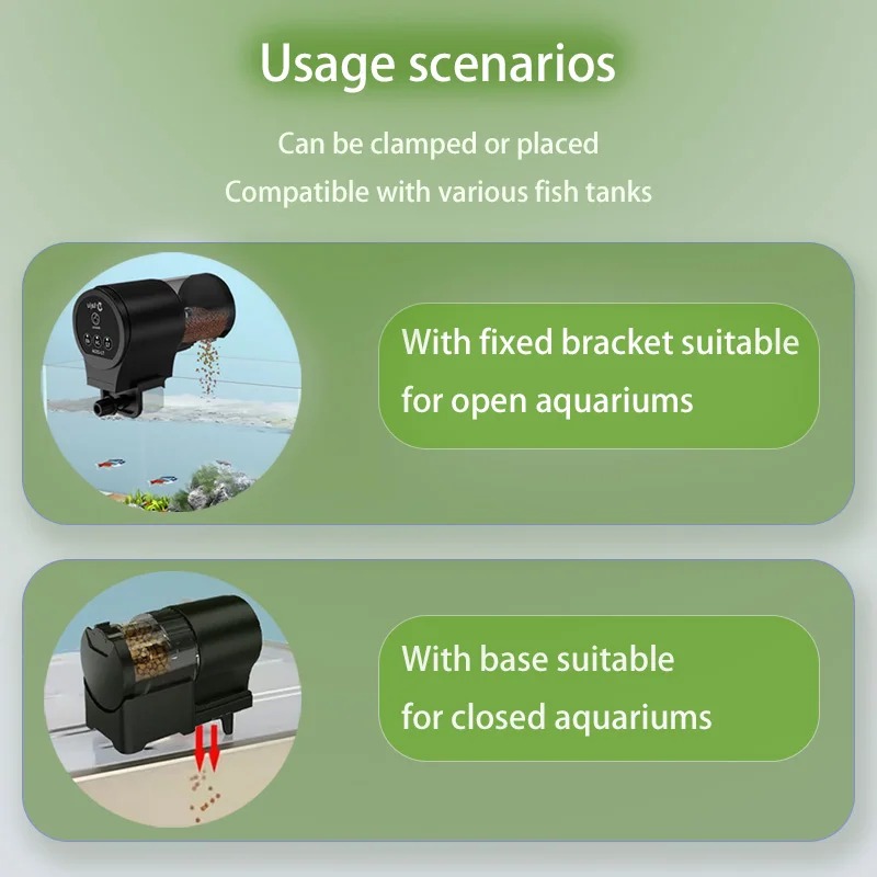 Automatyczny podajnik karmy do – Aquarium Fish Auto Feeder recenzja i cena