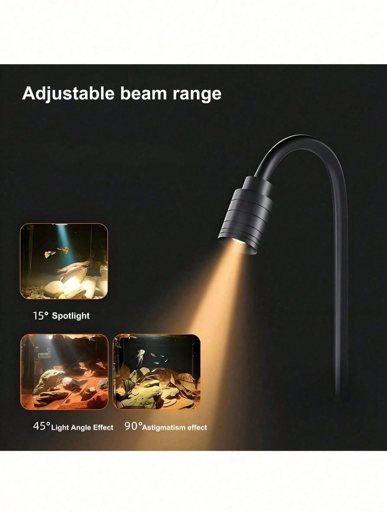 Lampki akwariowe USB, reflekto – Aquarium Goldfish recenzja i cena