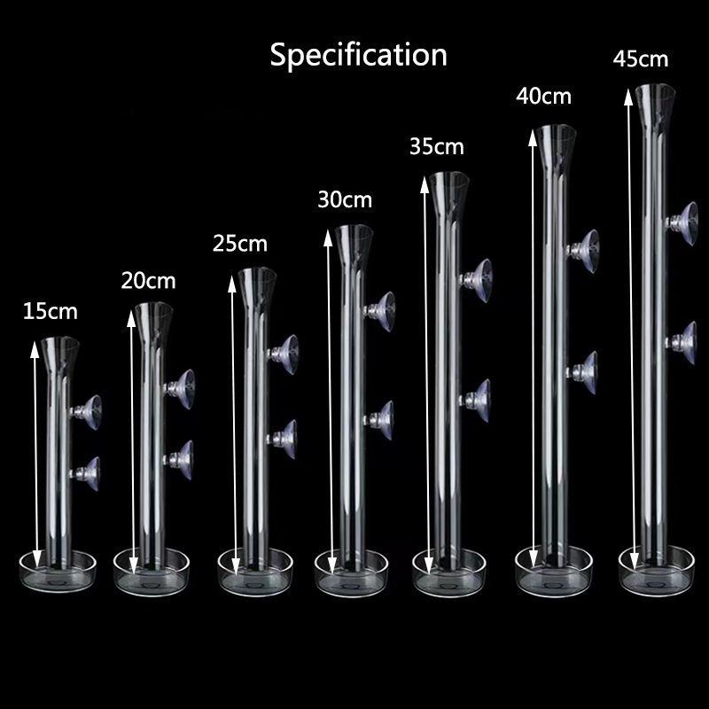 Szklane akwarium podajnik Tube – Aquarium Fish Auto Feeder recenzja i cena
