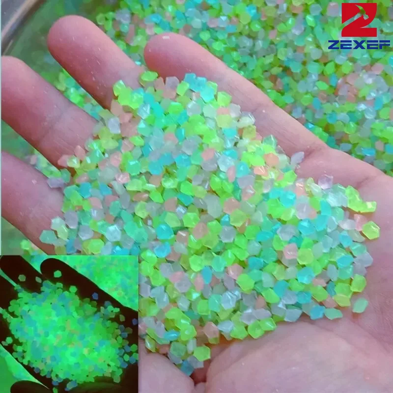 1000szt 3-5mm Świecący piasek  – Aquarium Fish Fishing recenzja i cena