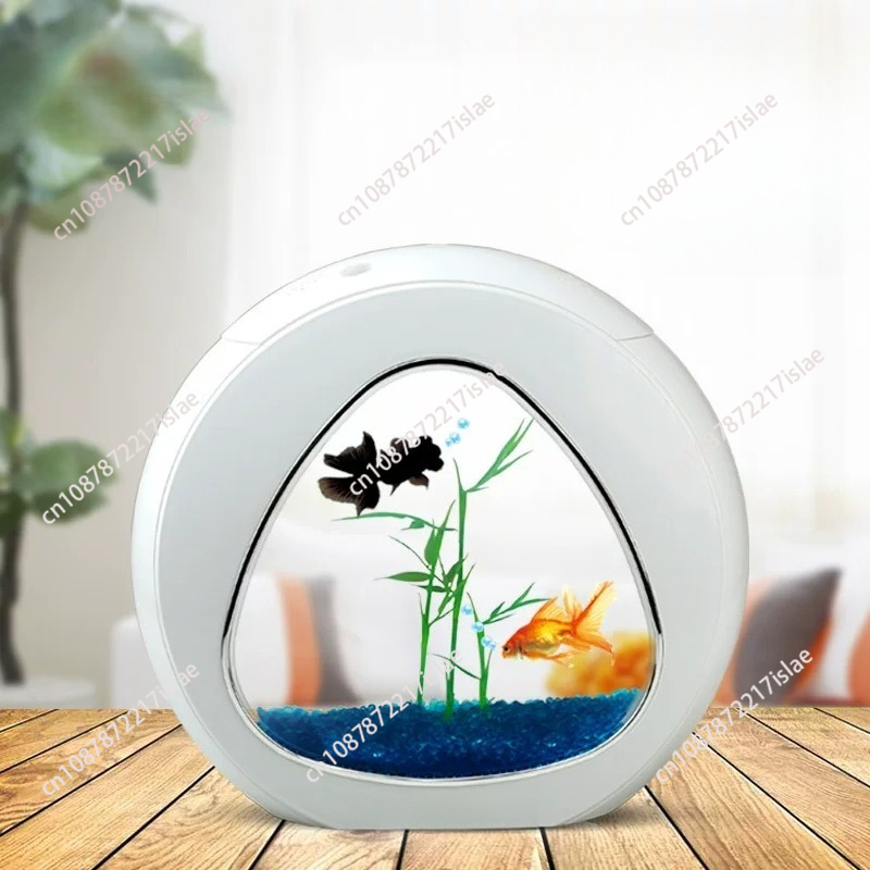 Małe akrylowe akwarium na biur – Aquarium Goldfish recenzja i cena