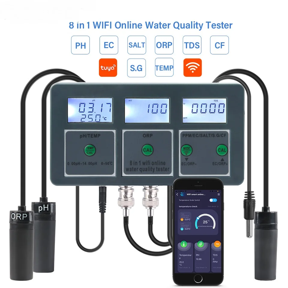 Cyfrowy miernik WiFi PH ORP TD – Aquarium Fish In Online recenzja i cena