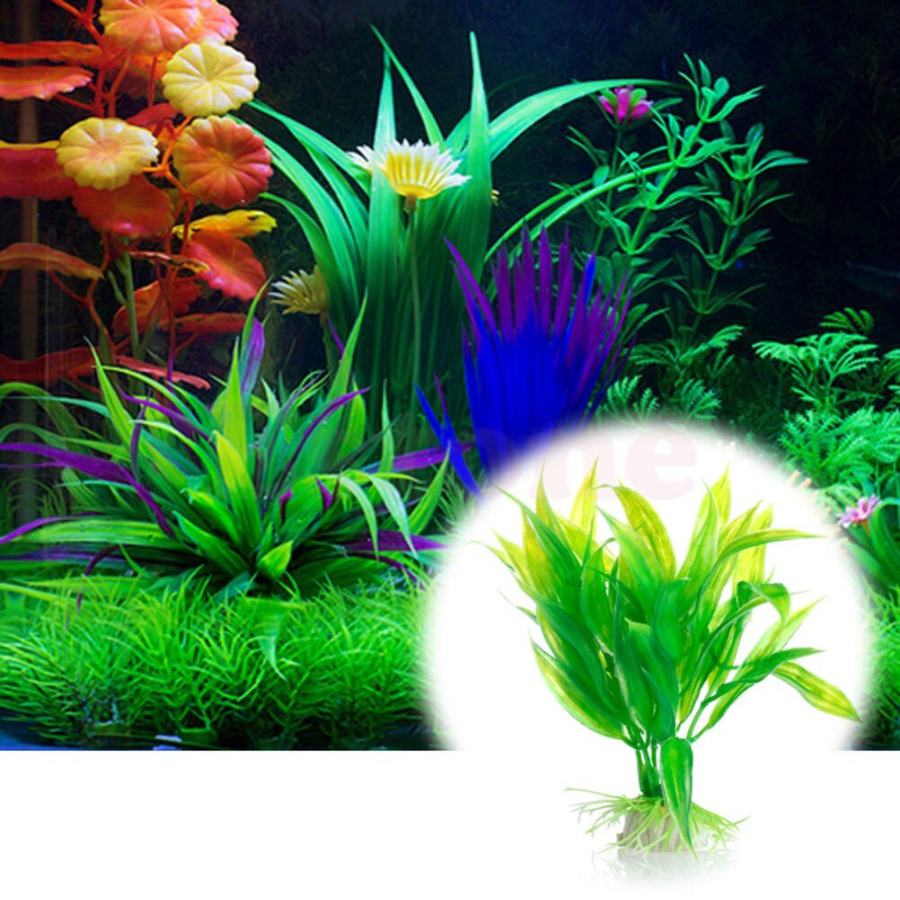 15cm sztuczne akwarium rośliny – Aquarium Fish Tank Price recenzja i cena