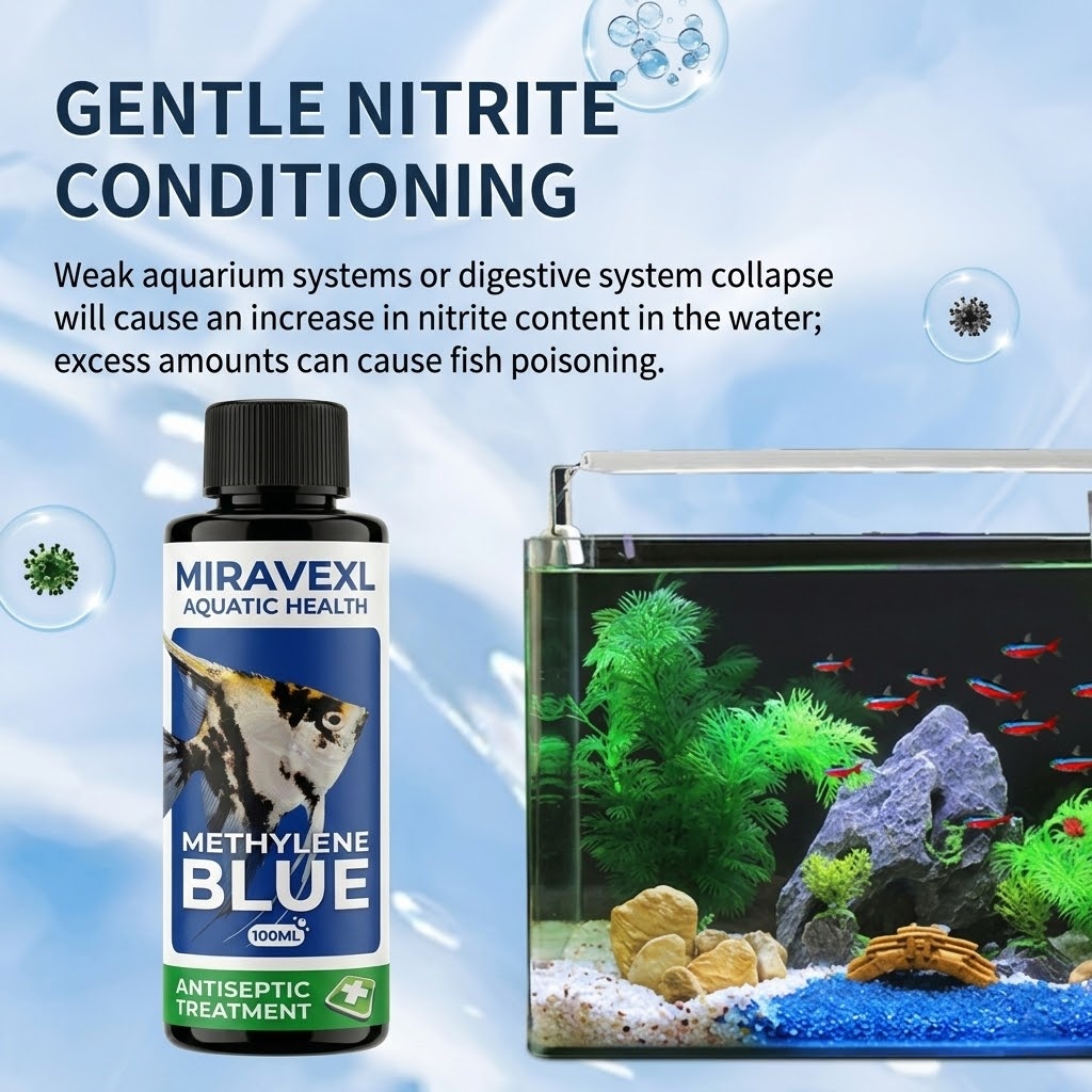 MIRAVEXL 100ml Niebieski Metyl – Aquarium Fish Parasites recenzja i cena