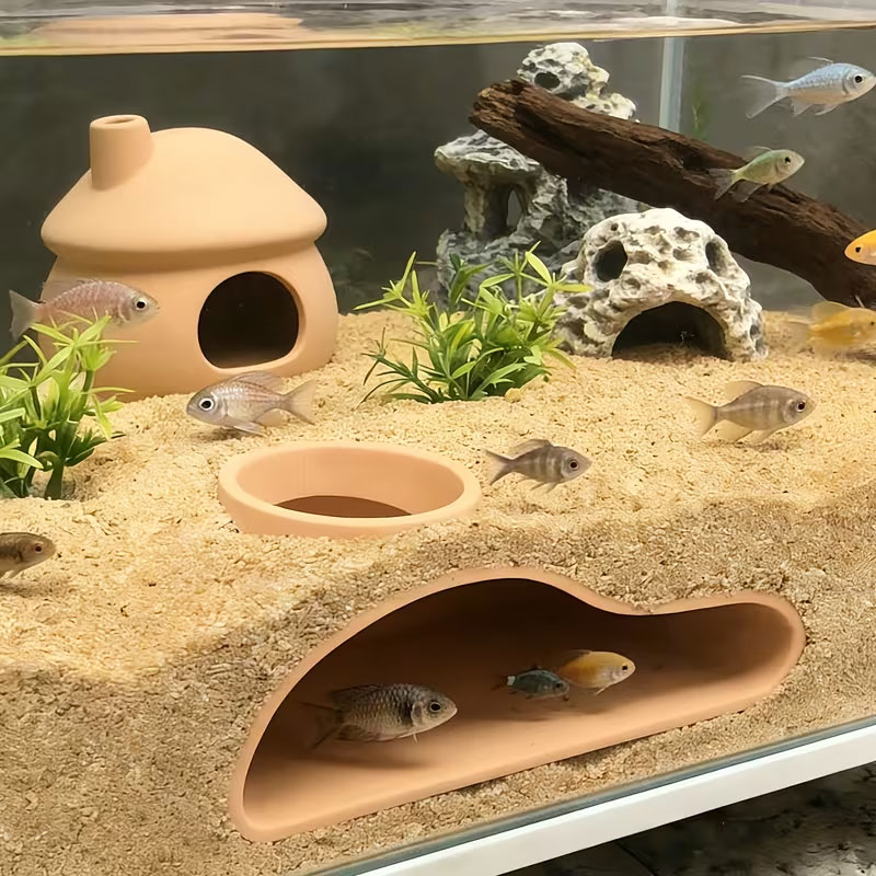 Apcarium: Tunel dla ryb, kryjó – Aquarium Fish Hide recenzja i cena