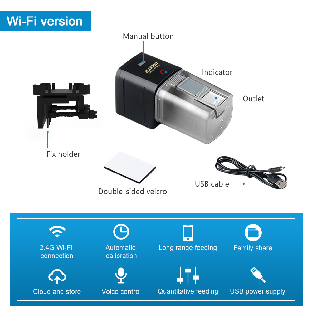 Automatyczny karmnik dla ryb W – Aquarium Fish Auto Feeder recenzja i cena