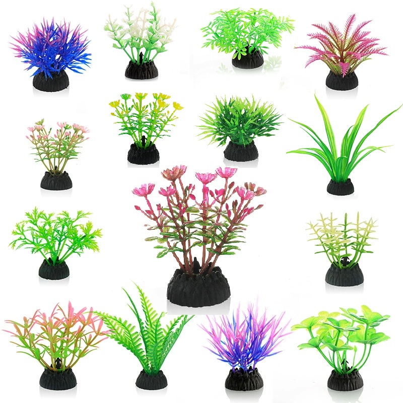 Symulacja Sztuczne rośliny PVC – Aquarium Fish Tank Price recenzja i cena